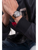 Guess 44 mm Mens Trend Silver Watch GW0516G1
