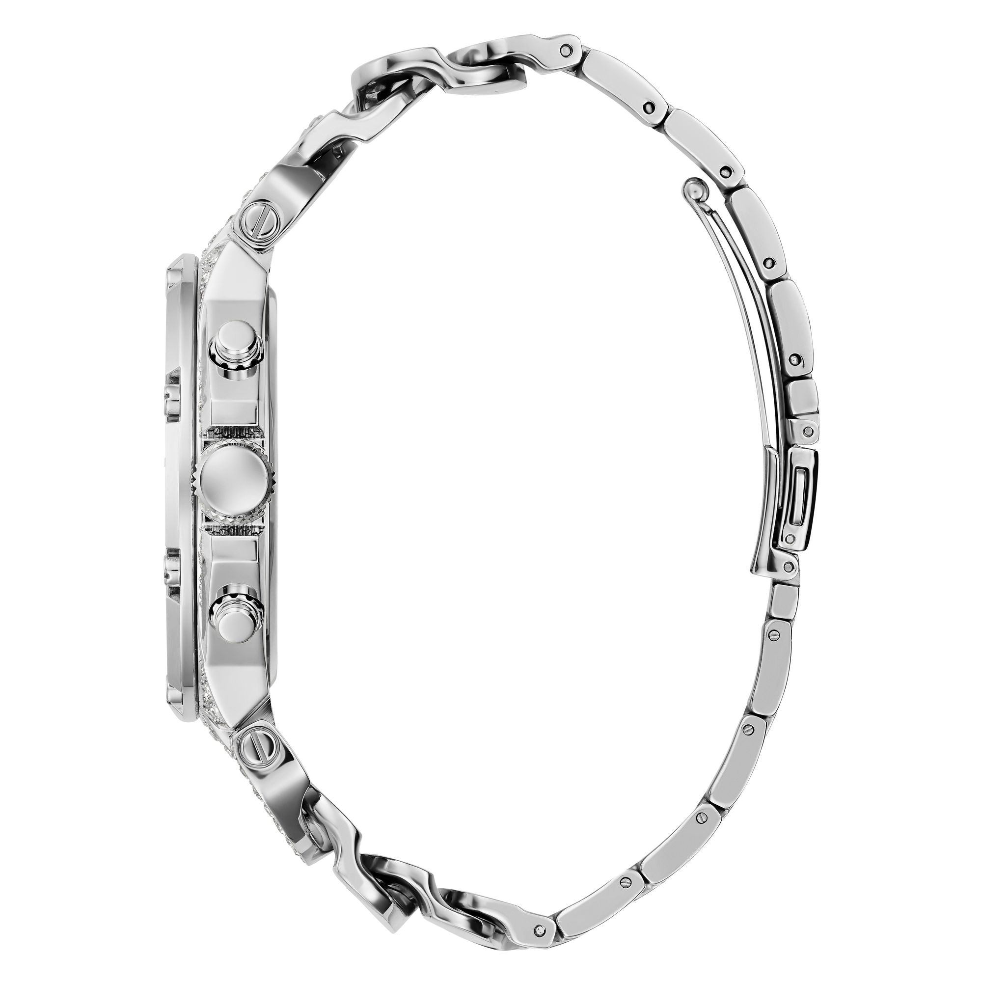 Guess Trend 46 mm Silver Dial Men Chrono Watch GW0517G1