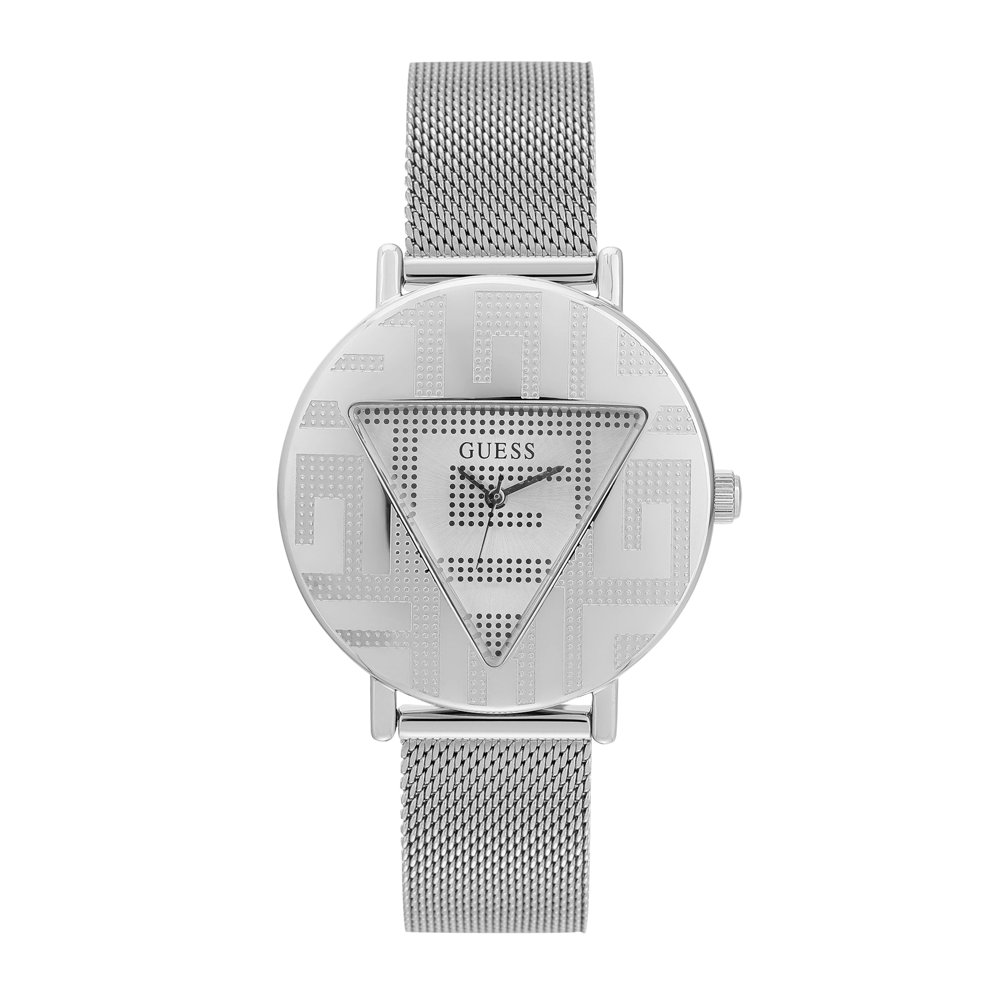 Guess Silver Dial Women Analog Watch GW0527L1