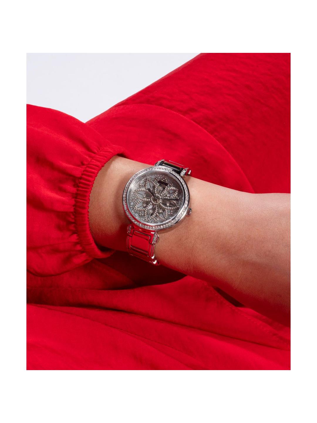 Guess Trend Women 36 mm Silver Dial Analog Watch GW0528L1