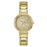 Guess Women 36 mm Gold Dial Analog Watch GW0528L2