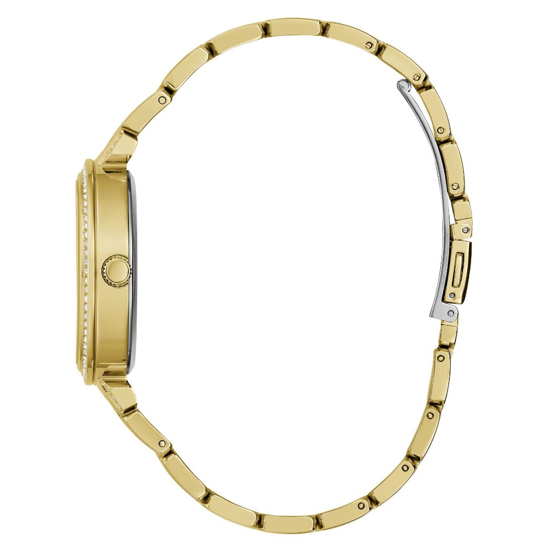 Guess Women 36 mm Gold Dial Analog Watch GW0528L2