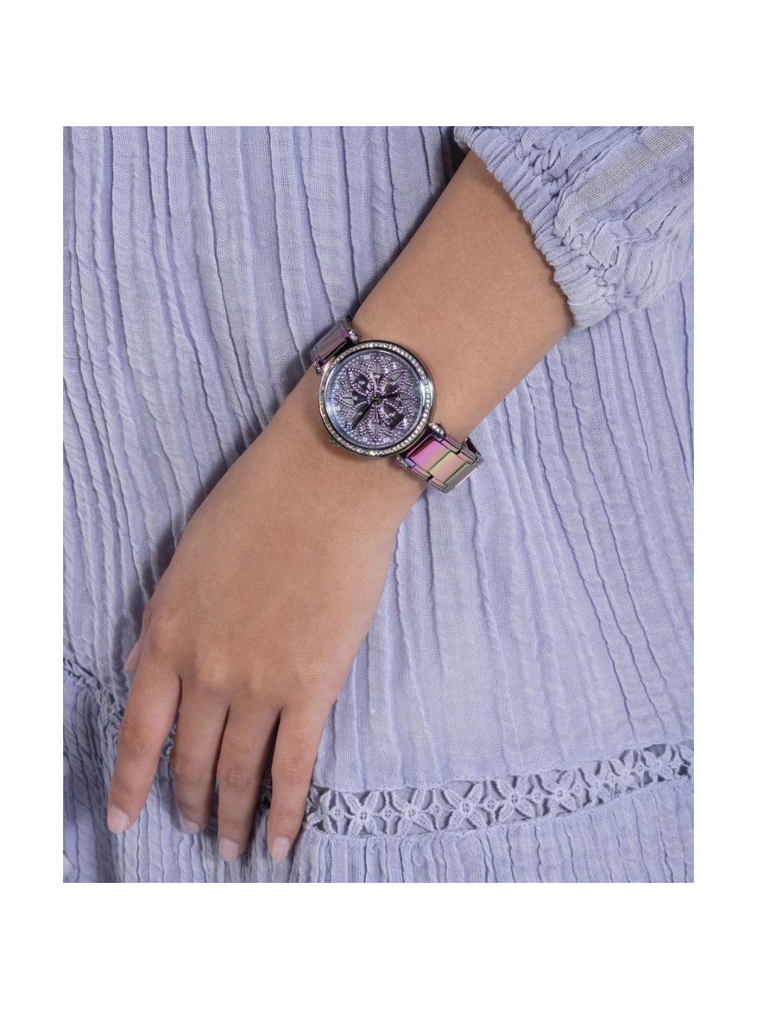 Guess Trend Women 36 mm Purple Dial Analog Watch GW0528L4