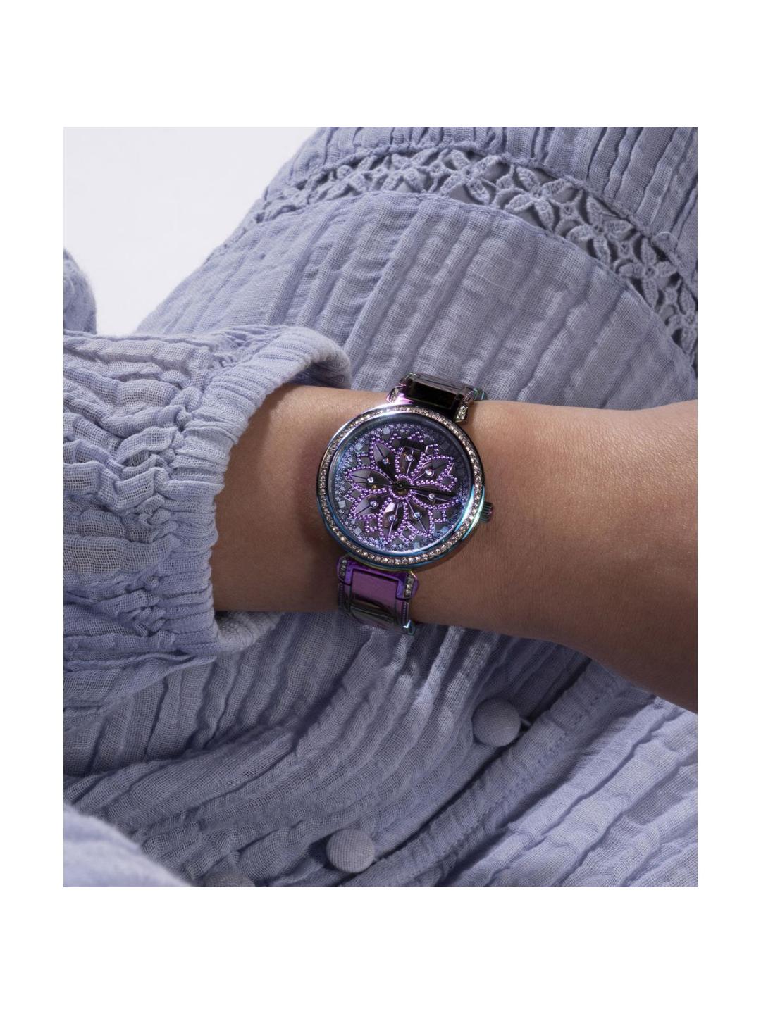 Guess Trend Women 36 mm Purple Dial Analog Watch GW0528L4