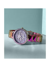Guess Trend Women 36 mm Purple Dial Analog Watch GW0528L4