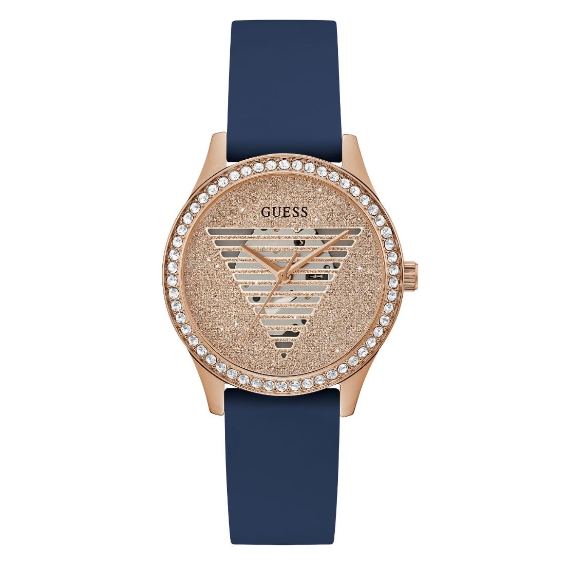 Guess LADY IDOL Women Rose Gold Round Dial Analog Watch GW0530L3