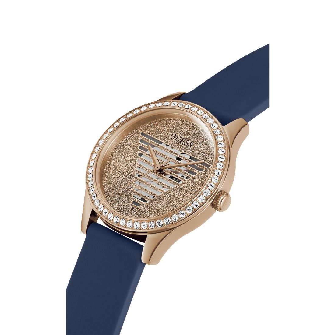 Guess LADY IDOL Women Rose Gold Round Dial Analog Watch GW0530L3