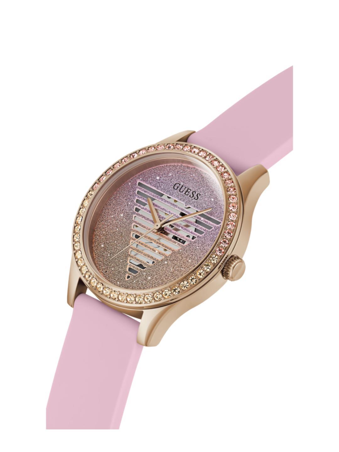 Guess Trend 38 mm Rose Gold-Tone Dial Women Quartz Analog Watch GW0530L4