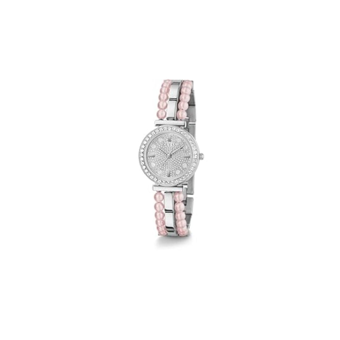 Guess Women's 30 mm Silver Dial Analog Watch GW0531L1