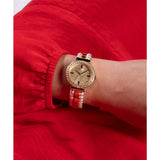 Guess Gala 30 mm Size Gold Dial Women Analog Watch GW0531L2