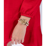Guess Gala 30 mm Size Gold Dial Women Analog Watch GW0531L2