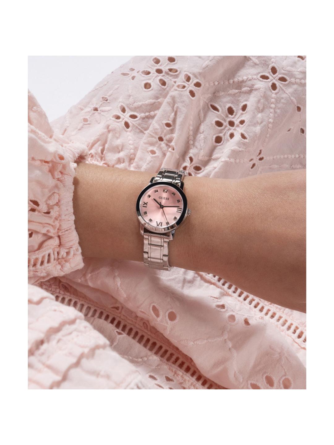 Guess Dress Women 28 mm Pink Dial Analog Watch GW0532L1