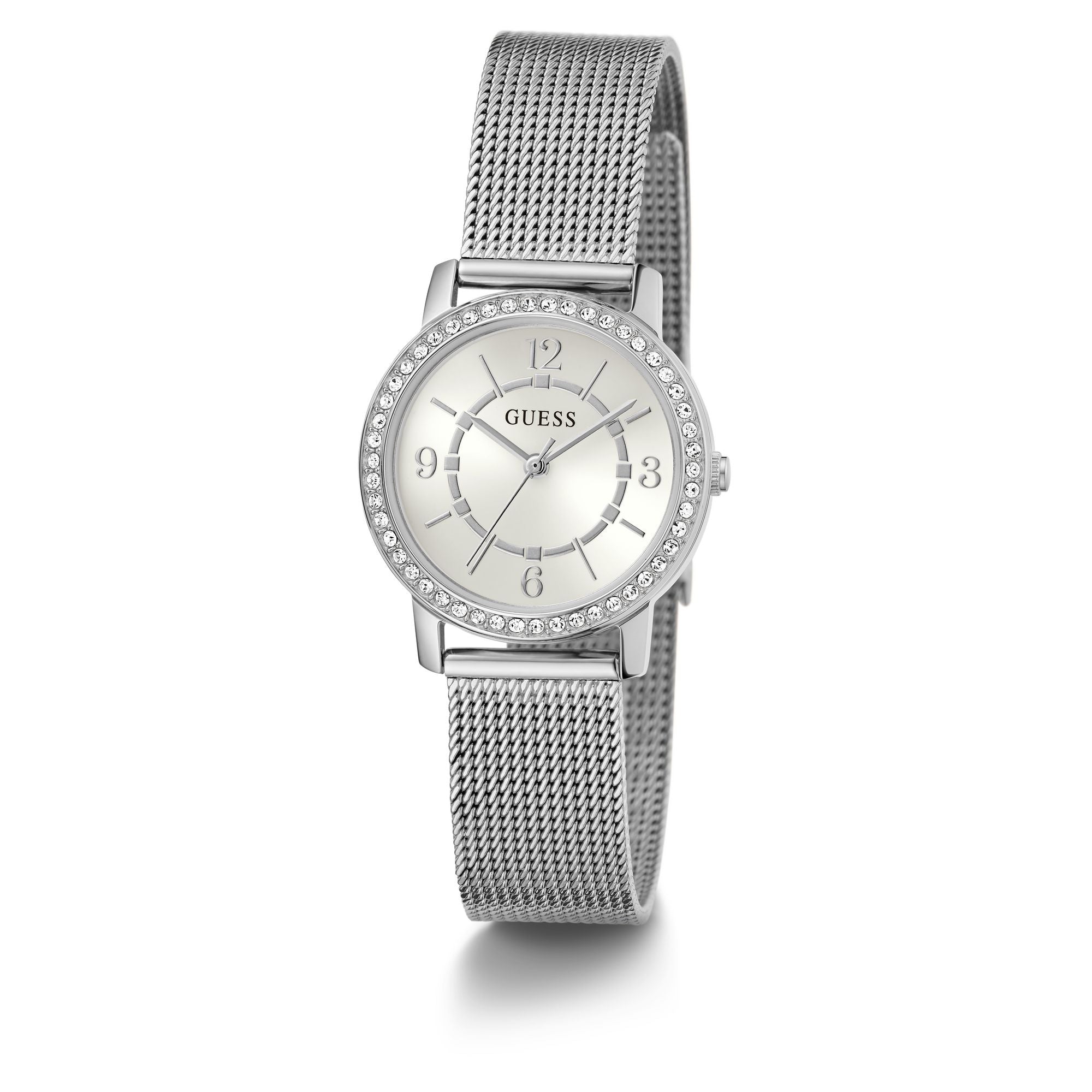 Guess Dress 28 mm White Dial Women Analog Watch GW0534L1