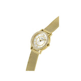 Guess Women 28 mm Size White Dial Round Analog Watch GW0534L2