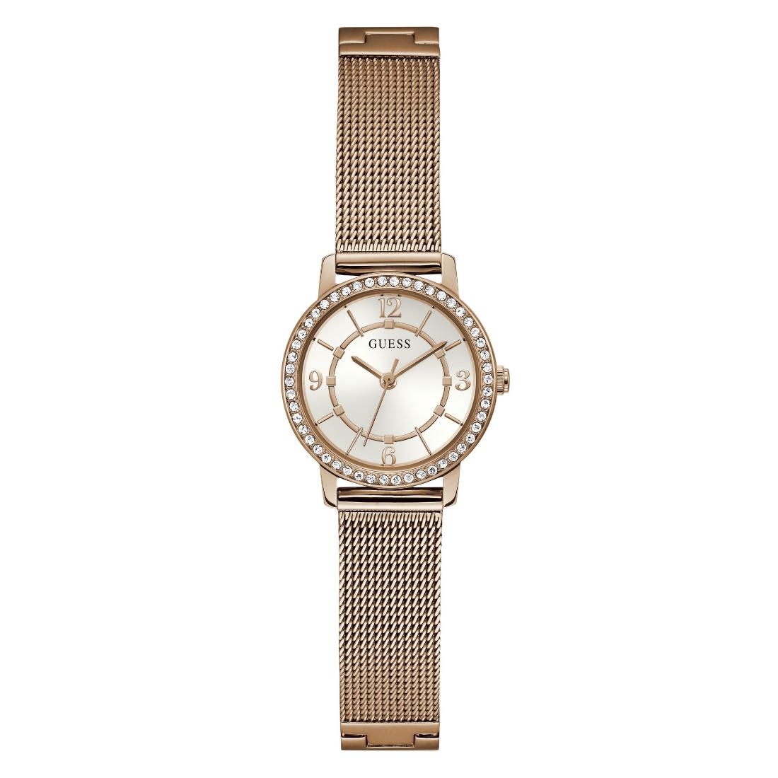 Guess MELODY Women White Round Dial Analog Watch GW0534L3