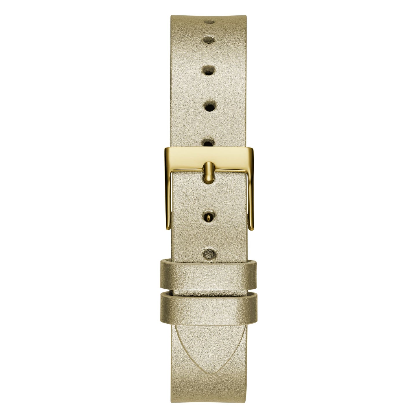 Guess GD Crystal Clear 33 mm Gold Dial Women Analog Watch GW0535L4