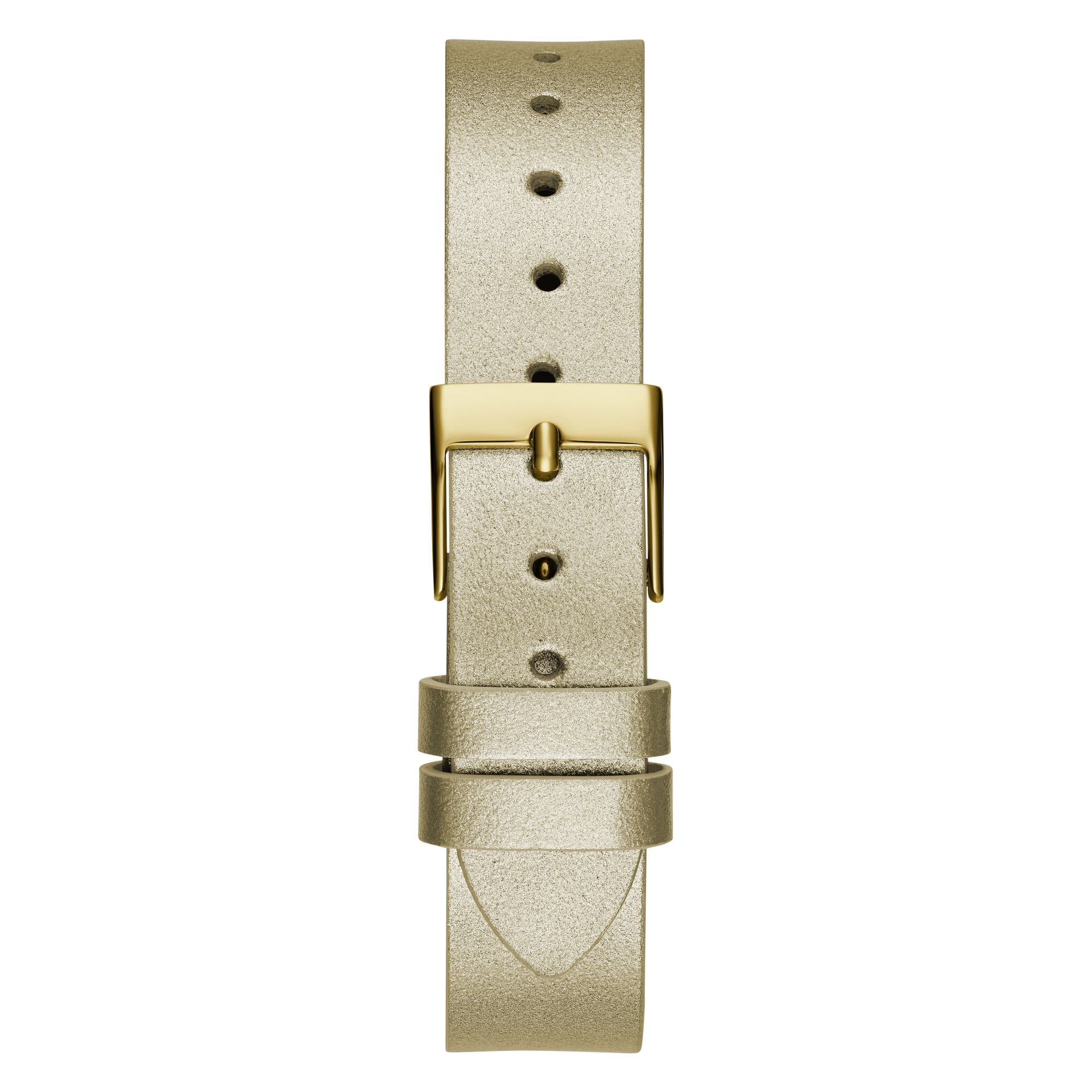 Guess GD Crystal Clear 33 mm Gold Dial Women Analog Watch GW0535L4
