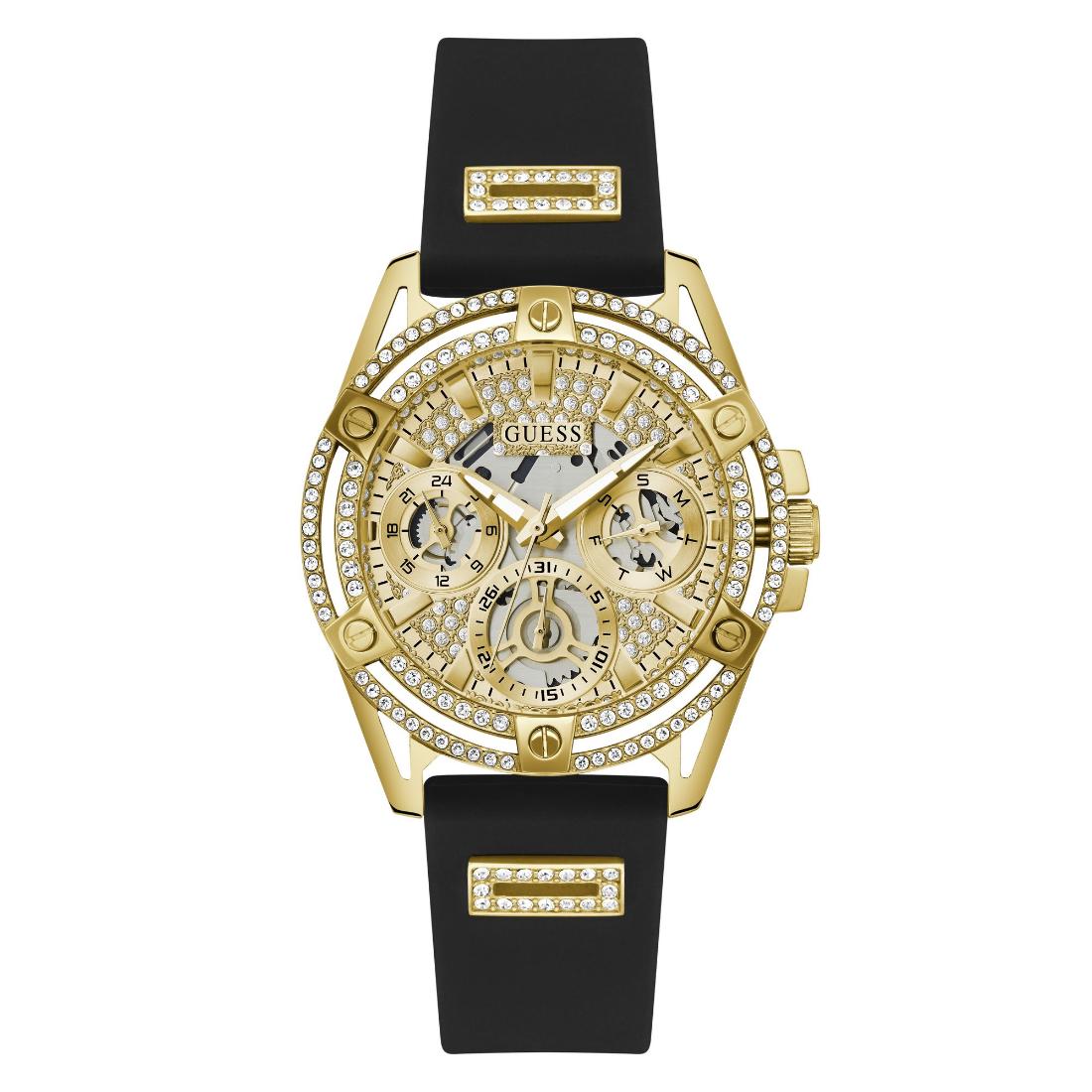 Guess Champagne Dial 40 mm Women Analog Watch GW0536L3