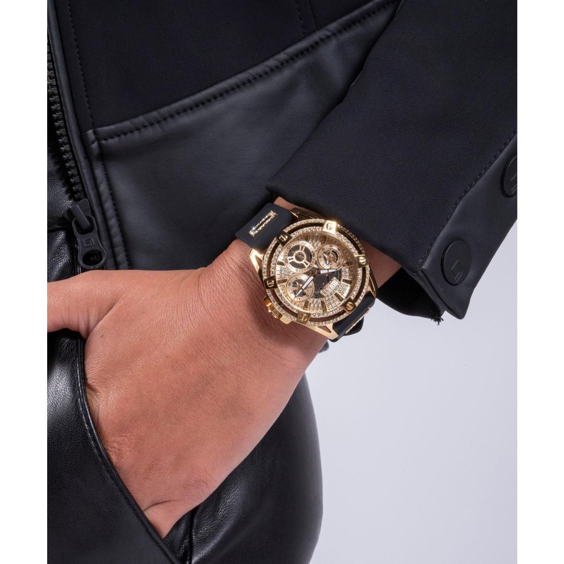 Guess Champagne Dial 40 mm Women Analog Watch GW0536L3