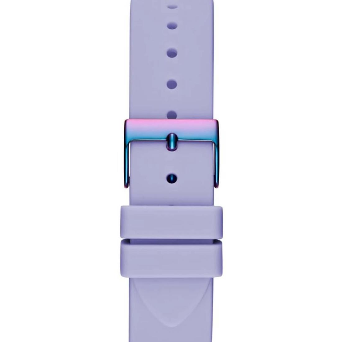 Guess Ladies 40 mm Purple Dial Multi function Watch GW0536L4