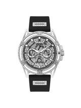 Guess Silver Dial Men Analog Watch GW0537G1