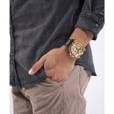 Guess Trend 48 mm Size Gold Dial Men Chronograph Watch GW0537G2