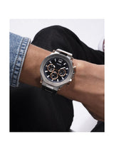 Guess Dress Men 46 mm Blue Dial Chrono Watch GW0539G1