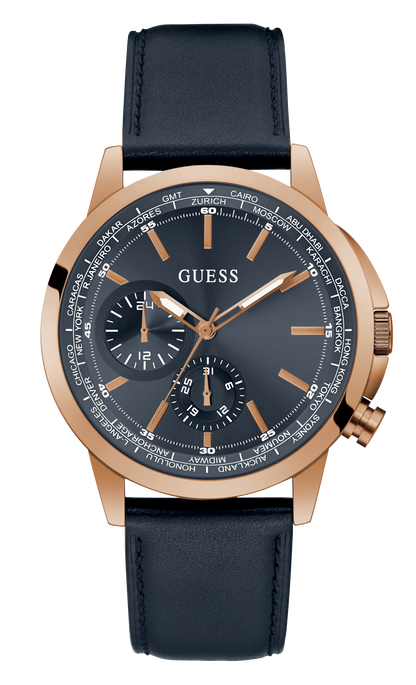 Guess Mens Blue Multi-function Watch - GW0540G2