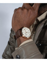 Guess Dress 44 mm White Dial Men Quartz Analog Watch GW0540G4