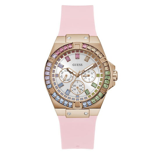 Guess Women 39 mm White Dial Analog Watch- GW0541L2