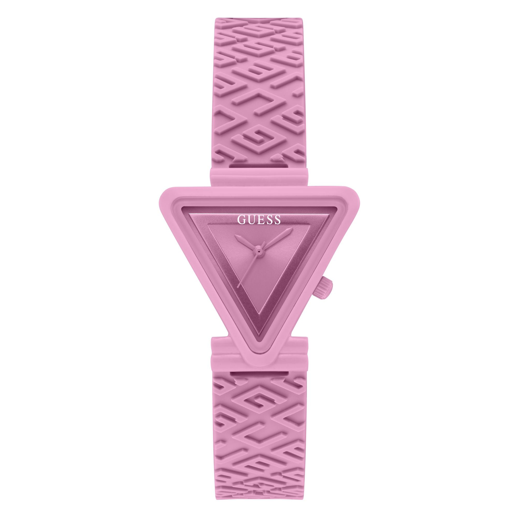 Guess Fame 30.87 mm Pink Dial Women Analog Watch GW0543L2
