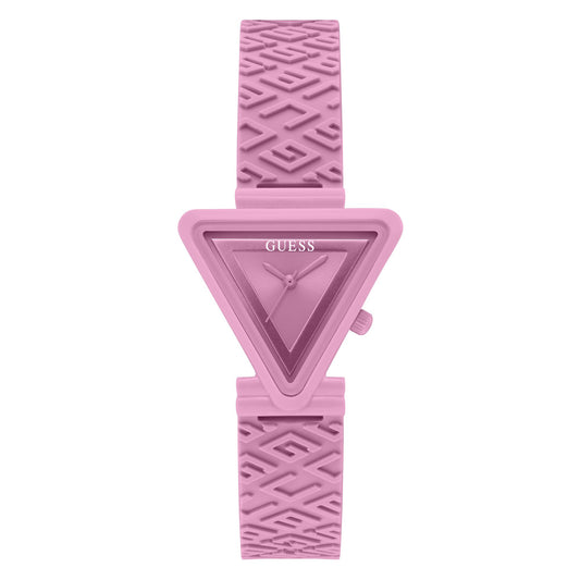 Guess Fame 30.87 mm Pink Dial Women Analog Watch- GW0543L2