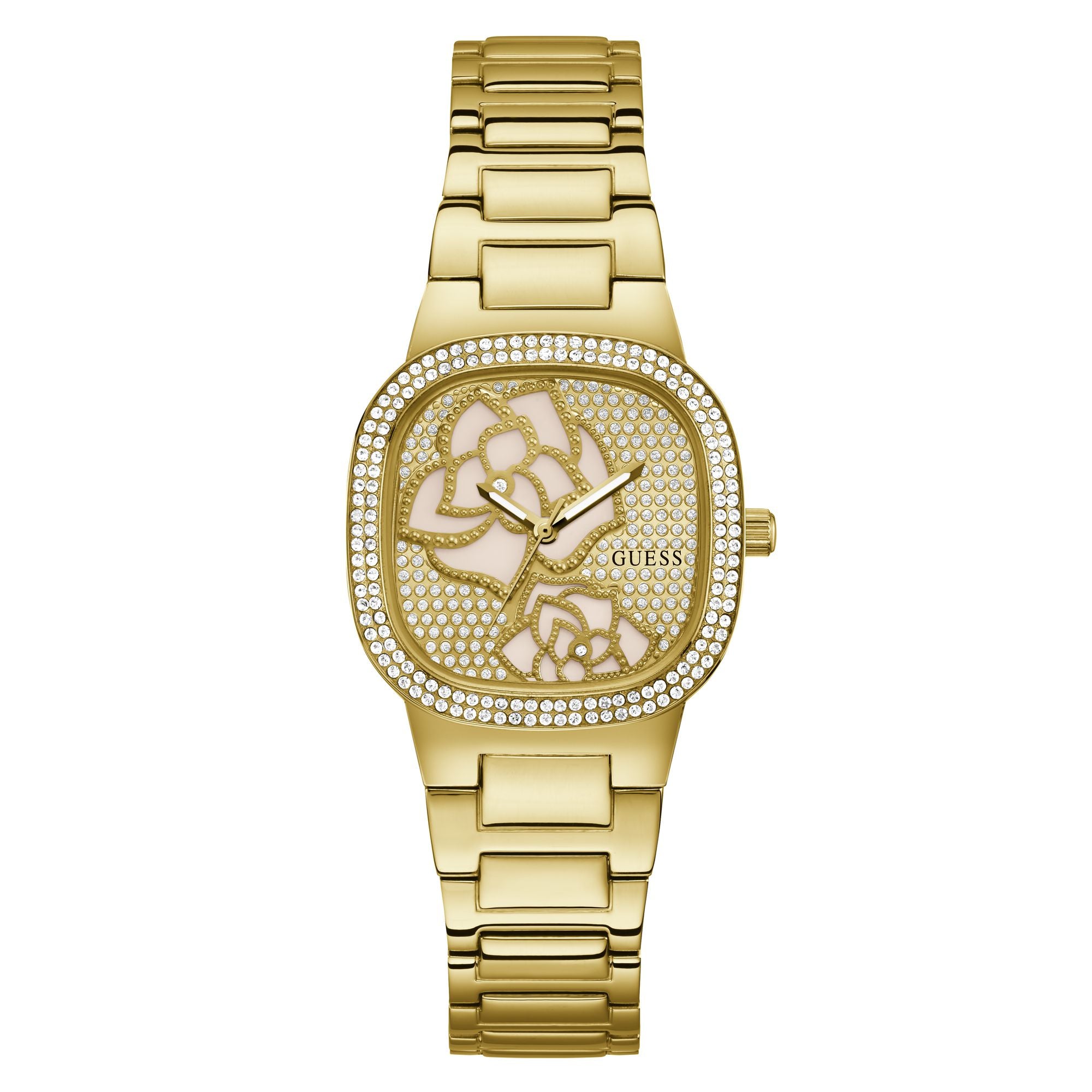 Guess Analog Gold Dial Women Watch GW0544L2