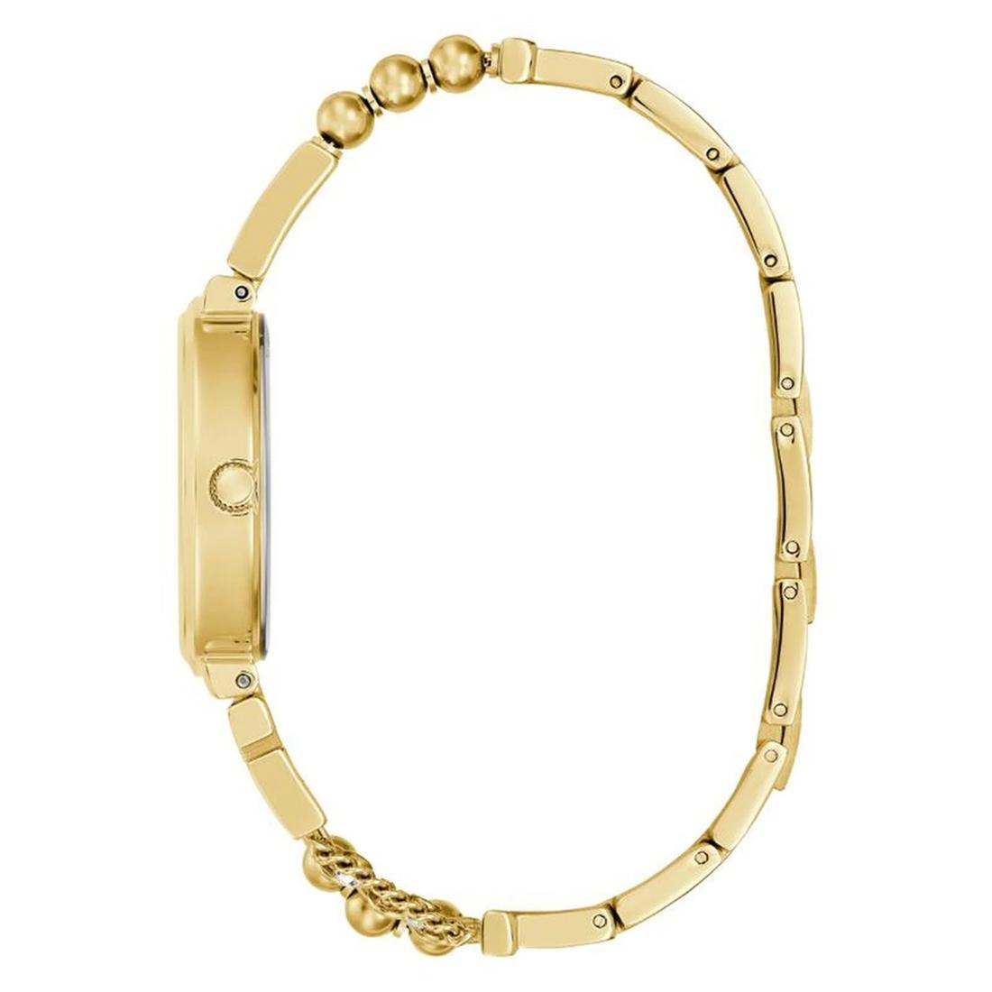 Guess Ladies 32 mm Gold Dial Analog Watch GW0545L2