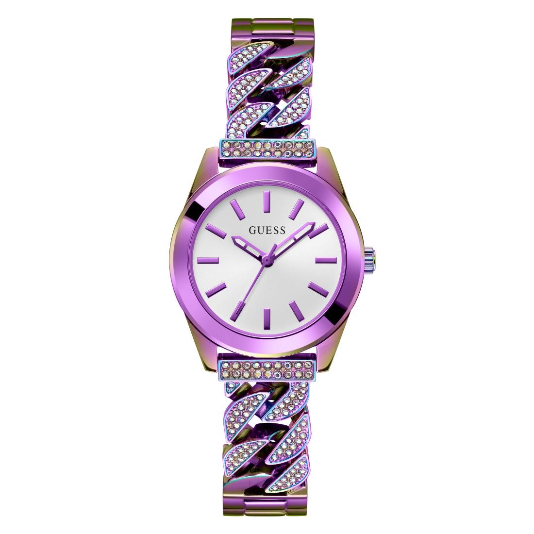 Guess Women 32 mm Silver Dial Analog Watch GW0546L3