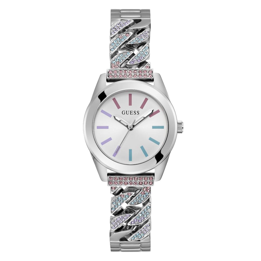 Guess Silver Dial 32 mm Women Analog Watch GW0546L4
