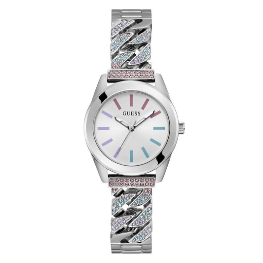 Guess Silver Dial 32 mm Women Analog Watch - GW0546L4