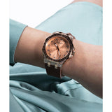 Guess Trend 39 mm Size Rose Gold Dial Women Analog Watch GW0547L2