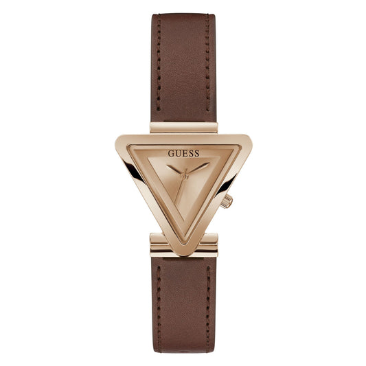 Guess Fame 30 mm Rose Gold Dial Women Analog Watch- GW0548L2