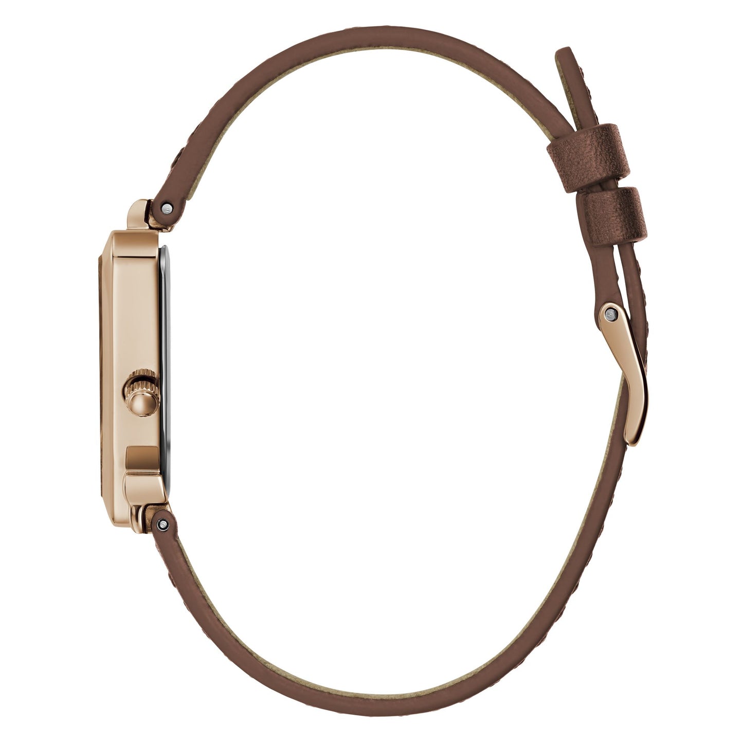 Guess Fame 30 mm Rose Gold Dial Women Analog Watch- GW0548L2
