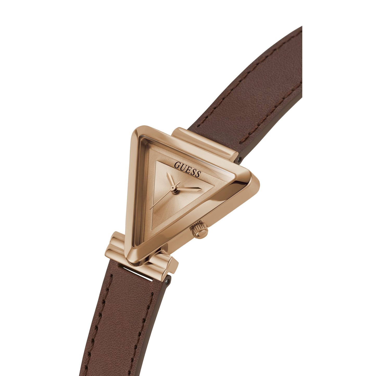 Guess Fame 30 mm Rose Gold Dial Women Analog Watch- GW0548L2