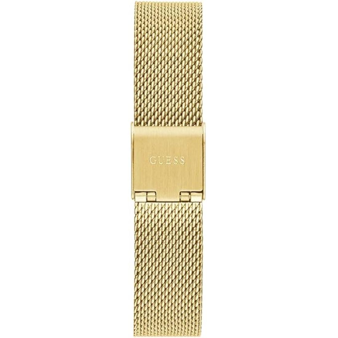 Guess Ladies 32 mm Gold Dial Analog Watch GW0550L2