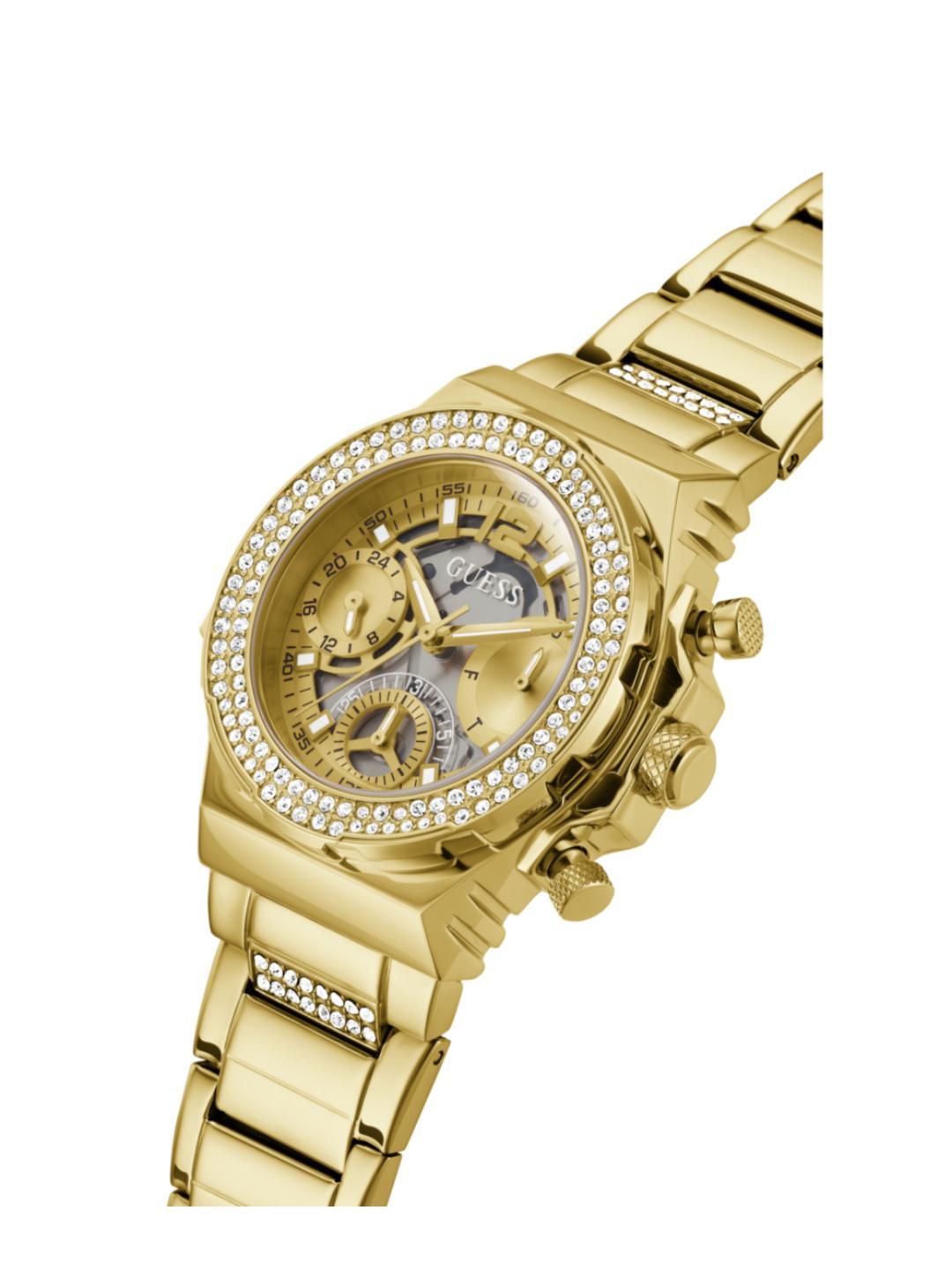 Guess Sport 36 mm Champagne Dial Women Quartz Analog Watch GW0552L2