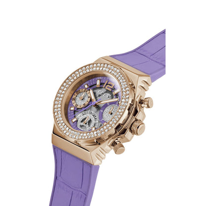 Guess Lavender Dial Women Analog Watch - GW0553L6