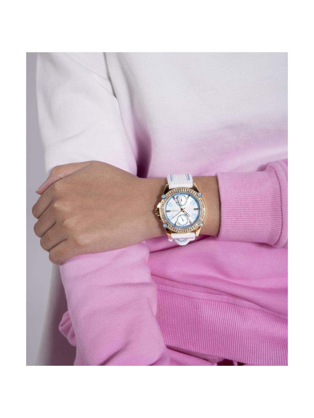 Guess Sport Women 38 mm White Dial Analog Watch GW0554L2