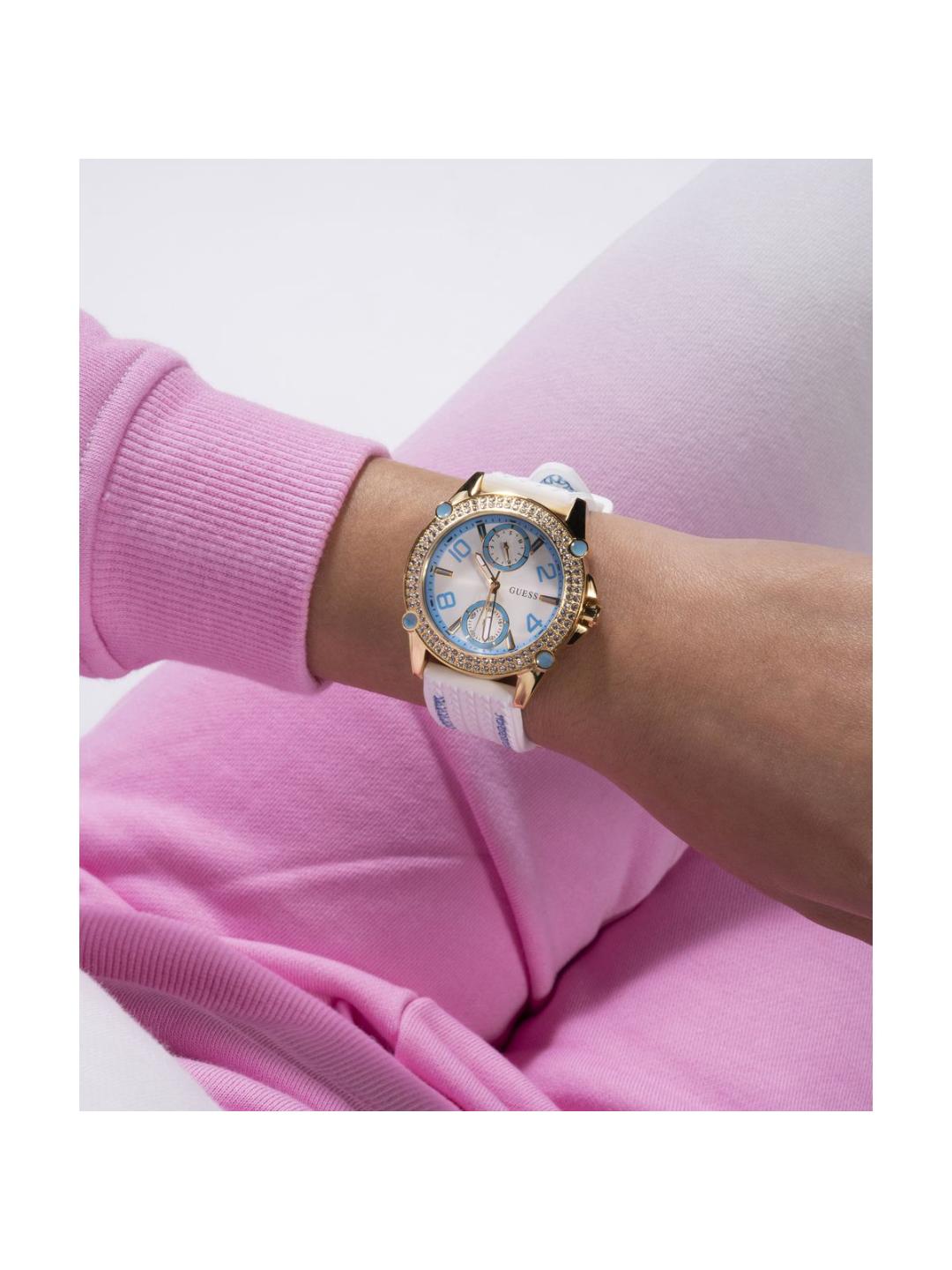 Guess Sport Women 38 mm White Dial Analog Watch GW0554L2