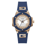 Guess G HYPE Women Blue Round Dial Analog Watch GW0555L4