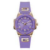 Guess Lavender Dial Women Analog Watch GW0555L5