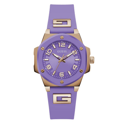 Guess Lavender Dial Women Analog Watch - GW0555L5