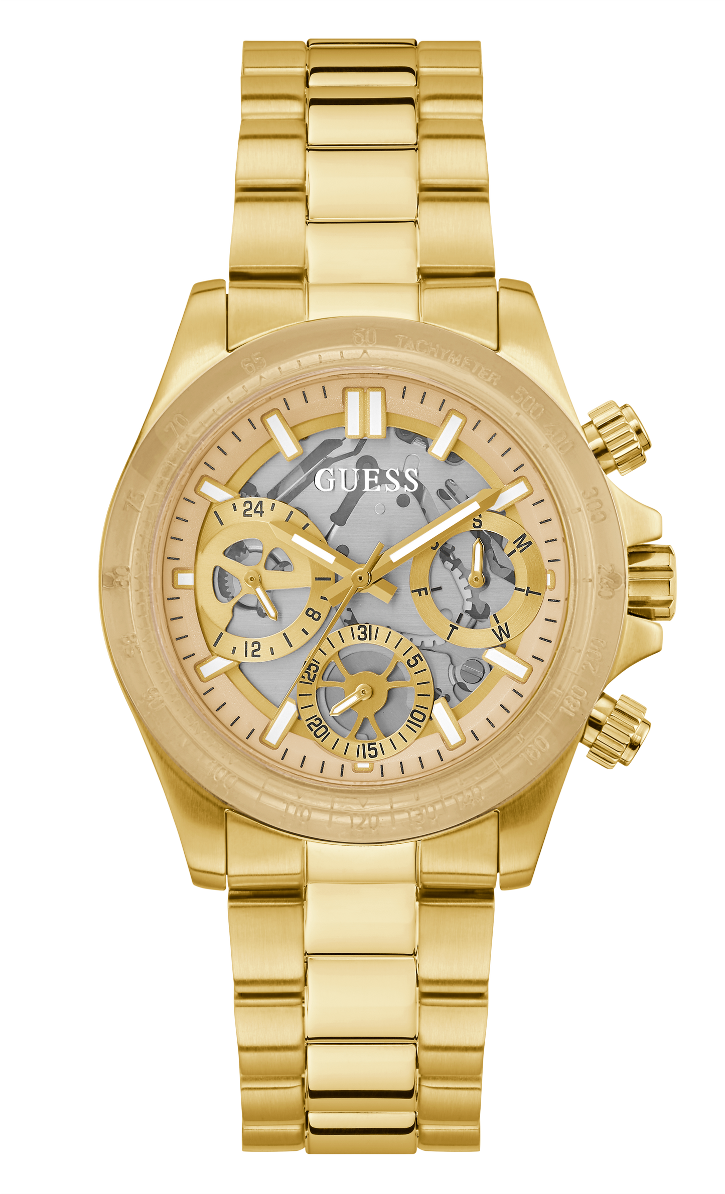 Guess Gold Dial Women Watch - GW0557L1